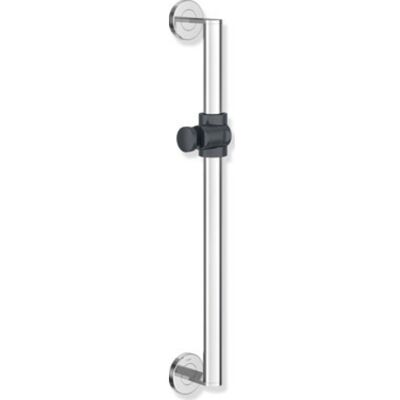 Hewi 900 Støttegreb/brusestang, 60 Cm, Krom/grå Hewi 900 Støttegreb/brusestang, 60 Cm, Krom/grå