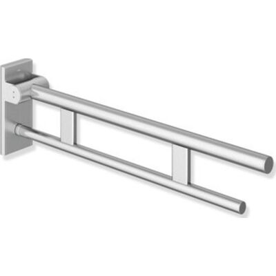 HEWI System 900 Toiletstøttehåndtag - Justerbar sammenklappelig, Rustfrit stål, 75cm HEWI System 900 Toiletstøttehåndtag - Justerbar sammenklappelig, Rustfrit stål, 75cm
