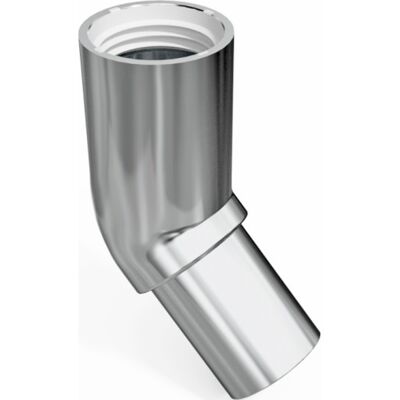 Purus Afløbsbøjning, Indstik, Med Spids, 45°, Ø32 Mm, Plast, Krom Purus Afløbsbøjning, Indstik, Med Spids, 45°, Ø32 Mm, Plast, Krom