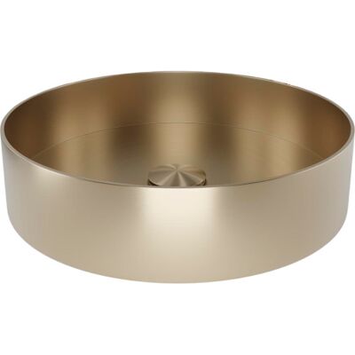 Scandtap Rare R Håndvask, Ø37,5 Cm, Børstet Guld Scandtap Rare R Håndvask, Ø37,5 Cm, Børstet Guld