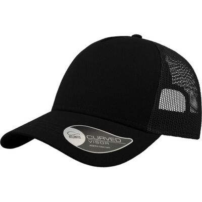 Atlantis Rapper Cotton Cap, Sort, Onesize Atlantis Rapper Cotton Cap, Sort, Onesize