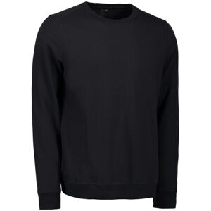 ID Identity Id Sweatshirt 0615 Med Rund Hals, Sort, Str. L