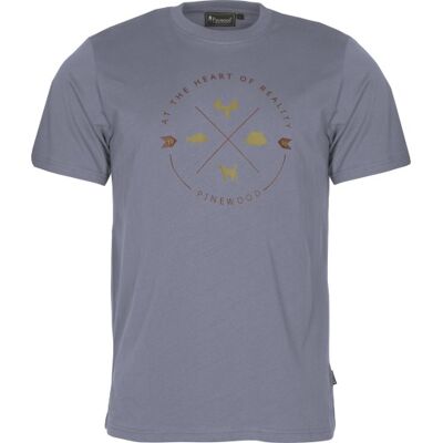 Pinewood Finnveden Trail T-Shirt, Shadow Blue, 2xl Pinewood Finnveden Trail T-Shirt, Shadow Blue, 2xl