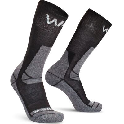 Worik Natural Thermo Strømper Med Merinould, Black, 40-43 Worik Natural Thermo Strømper Med Merinould, Black, 40-43