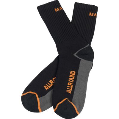 Mascot Mongu 3-Pak Sokker/strømper, Sort, 39-43 Mascot Mongu 3-Pak Sokker/strømper, Sort, 39-43