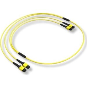 Lan-com Mpo/f/apc-Mpo/f/apc 24 fiber patchkabel os2 lszh method a, 20m Lan-com Mpo/f/apc-Mpo/f/apc 24 fiber patchkabel os2 lszh method a, 20m