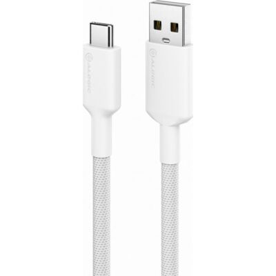 Alogic Elements Pro Usb-A Til Usb-C Opladerkabel 3a 1m, Hvid Alogic Elements Pro Usb-A Til Usb-C Opladerkabel 3a 1m, Hvid