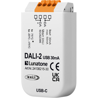 Jumitech Dali-2 Computer Usb Interface Med Indbygget Dali Ps30ma Jumitech Dali-2 Computer Usb Interface Med Indbygget Dali Ps30ma