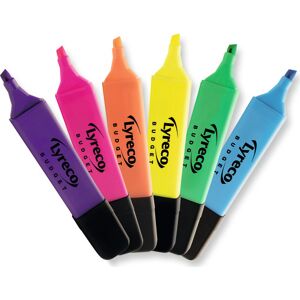 Highlighter Tusch Lyreco, Assorterede Farver, 6 Stk. Highlighter Tusch Lyreco, Assorterede Farver, 6 Stk.