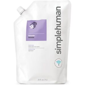 Simplehuman Flydende Sæbe, Refill Pose, 1 L, Lavendel