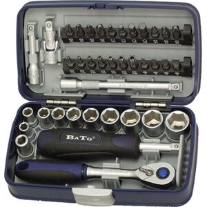 Topnøglesæt Bato 38 Dele 1/4" Topnøglesæt Bato 38 Dele 1/4"