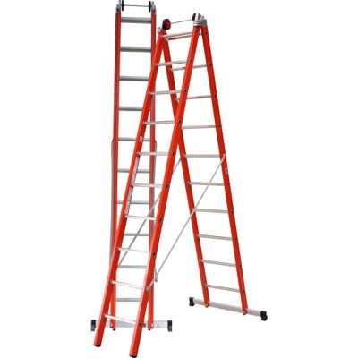 Jumbo Kombistige, Glasfiber, 2x10 Trin/5,2 M Jumbo Kombistige, Glasfiber, 2x10 Trin/5,2 M
