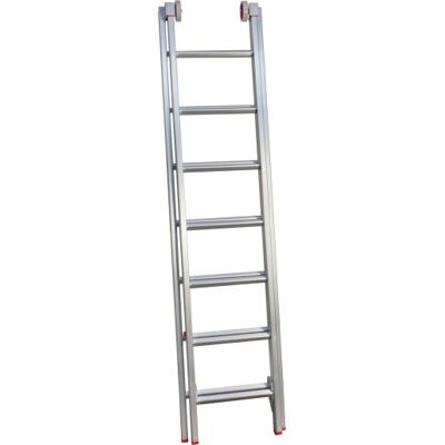 JumboStillads Jumbo Skydestige 2x7 Stige - Maks. 3,5m, 2,1m Transport - Stige JumboStillads Jumbo Skydestige 2x7 Stige - Maks. 3,5m, 2,1m Transport - Stige