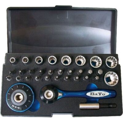 BaTo Bitssæt/toppe Kombi 32 Dele BaTo Bitssæt/toppe Kombi 32 Dele