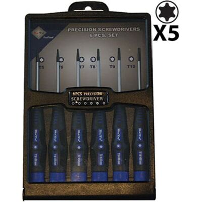 BaTo Skruetrækkersæt Mini Tx5-10 BaTo Skruetrækkersæt Mini Tx5-10
