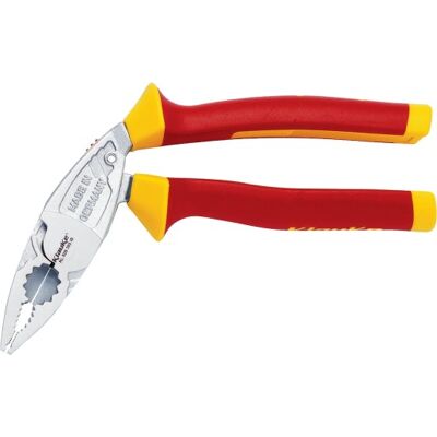 Klauke KLA KL026205IS - Isolerede kombitang 205mm Klauke KLA KL026205IS - Isolerede kombitang 205mm