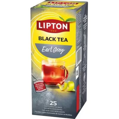 Lipton Earl Grey Te - 25 Poser - Energise Lipton Earl Grey Te - 25 Poser - Energise