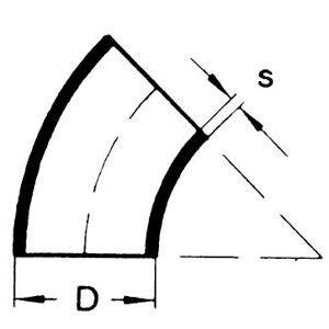 Indura 273,0 X 6,3 Mm Svejsebøjning