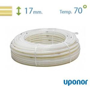 120 Meter Uponor Comfort Pipe Plus Rør I Rulle 17 X 2,0 M