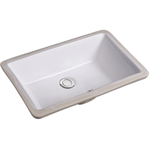 Lavabo Gino Porcelænsbadvask 525x345x185 Mm Underlimning Hvid