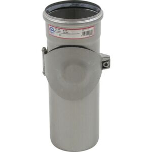 110 Mm Rør Med Renseadgang Høj Rustfri Aisi304/en1.4301 Blücher 110 Mm Rør Med Renseadgang Høj Rustfri Aisi304/en1.4301 Blücher