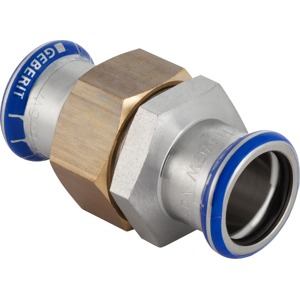 Geberit 35mm Union Muf/muf Mapress Rf/messing Geberit 35mm Union Muf/muf Mapress Rf/messing