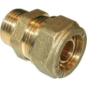 Tiemme Pex Overgangsnippel, 20 Mm X 3/4" Tiemme Pex Overgangsnippel, 20 Mm X 3/4"