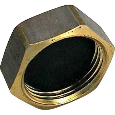 Ezze Messing Slutmuffe, 3/4" Ezze Messing Slutmuffe, 3/4"
