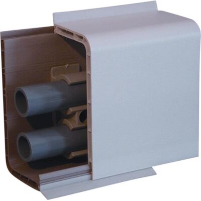 4 Stk Gabotherm Rørpanel Dobbelt Iso Grå 4 Stk Gabotherm Rørpanel Dobbelt Iso Grå