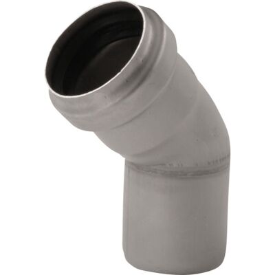 Aco 110 Mm 45° Rustfri Afløbsbøjning, Aisi 304 Aco 110 Mm 45° Rustfri Afløbsbøjning, Aisi 304