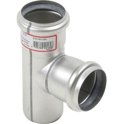 Blücher Rørfitting - 87,5° 50mm Rustfrit Stål Blücher Rørfitting - 87,5° 50mm Rustfrit Stål
