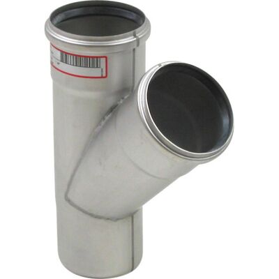 82 X 82 Mm X 45° Grenrør Syrefast Aisi316l/en1.4404 Blücher 82 X 82 Mm X 45° Grenrør Syrefast Aisi316l/en1.4404 Blücher