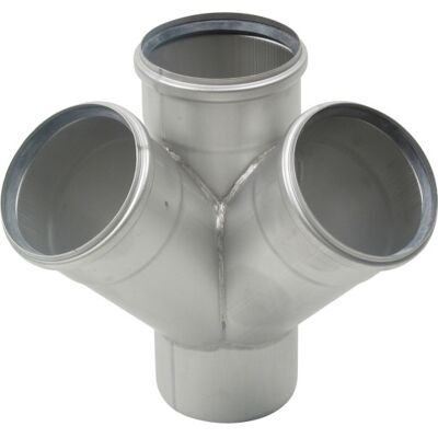160 X 160 Mm X 45° Grenrør Dobbelt Syrefast Aisi316l Blücher 160 X 160 Mm X 45° Grenrør Dobbelt Syrefast Aisi316l Blücher