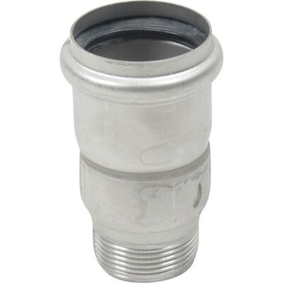Blücher Ø50mmx1.1/4" Overgang Udv Gev. Blücher Ø50mmx1.1/4" Overgang Udv Gev.