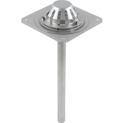 Blücher Tagafløb Til Vakuum, Høj-Tag: Tagfolie-Flange: 280x280mm Blücher Tagafløb Til Vakuum, Høj-Tag: Tagfolie-Flange: 280x280mm