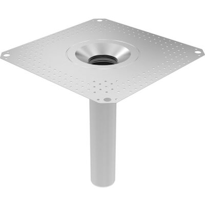 Blücher Underdel Til Tagafløb-Tag: Tagpap-Flange: 400x400mm-Udløb: Ø75mm Blücher Underdel Til Tagafløb-Tag: Tagpap-Flange: 400x400mm-Udløb: Ø75mm