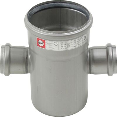 110 X 50 Mm X 87,5° Grenrør Dobbelt Syrefast Aisi316l Blücher 110 X 50 Mm X 87,5° Grenrør Dobbelt Syrefast Aisi316l Blücher