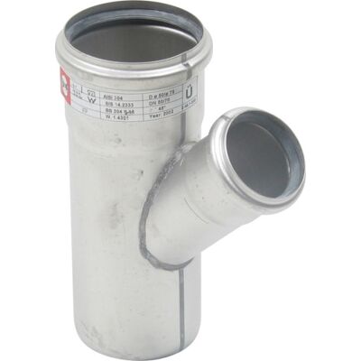 Blücher EuroPipe 45° forbindelse - Rørrørfitting i rustfrit stål Blücher EuroPipe 45° forbindelse - Rørrørfitting i rustfrit stål