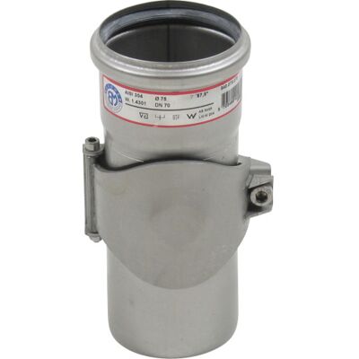 75 Mm Rør Med Renseadgang Syrefast Aisi316l/en1.4404 Blücher 75 Mm Rør Med Renseadgang Syrefast Aisi316l/en1.4404 Blücher