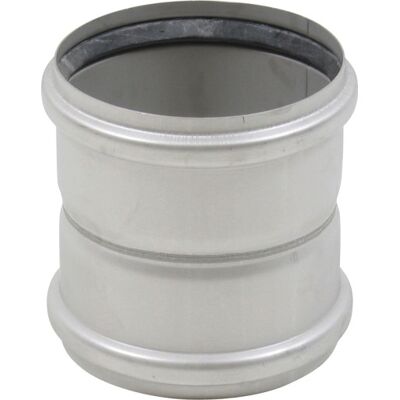 125 Mm Dobbelt Stikmuffe Rustfri Aisi304/en1.4301 Blücher 125 Mm Dobbelt Stikmuffe Rustfri Aisi304/en1.4301 Blücher
