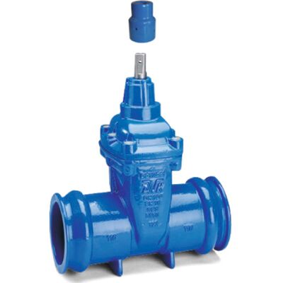Avk 200 Mm Muffeventil Til Pvc-Rør, Pn16 Avk 200 Mm Muffeventil Til Pvc-Rør, Pn16