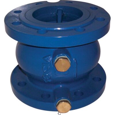 Socla Dn250 Kontrollerbar Kontraventil Med Flange, Boring Pn10 Socla Dn250 Kontrollerbar Kontraventil Med Flange, Boring Pn10