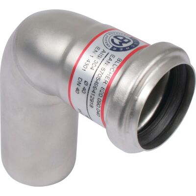 Ø 40 Mm X 87,5° Bøjning Syrefast Aisi316l/en1.4404 Blücher Ø 40 Mm X 87,5° Bøjning Syrefast Aisi316l/en1.4404 Blücher