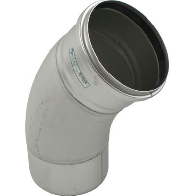 Ø 250 Mm X 45° Bøjning Syrefast Aisi316l/en1.4404 Blücher Ø 250 Mm X 45° Bøjning Syrefast Aisi316l/en1.4404 Blücher