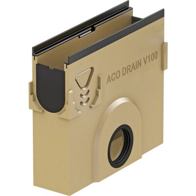 Aco V100g 500 X 600 X 160 Mm Sandfang Med Støbejernskarm, U/rist Aco V100g 500 X 600 X 160 Mm Sandfang Med Støbejernskarm, U/rist