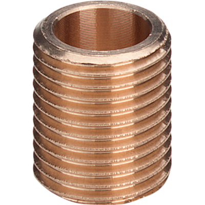 Viega Rødgods Sammenskåret Nippelrør, 1 1/2" Viega Rødgods Sammenskåret Nippelrør, 1 1/2"