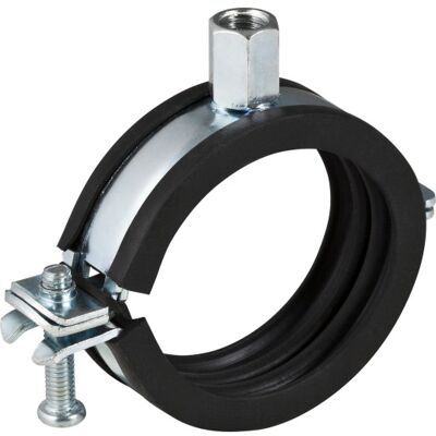 83-91 Mm Geberit Rørbærer Isoleret Med Gevindmuffe M8/m10 83-91 Mm Geberit Rørbærer Isoleret Med Gevindmuffe M8/m10