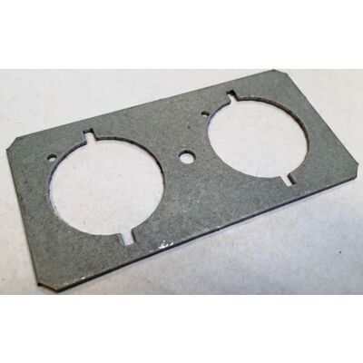 Sanikobling Dobbelt Beslag For Model 3 C/c 50mm. Sanikobling Dobbelt Beslag For Model 3 C/c 50mm.