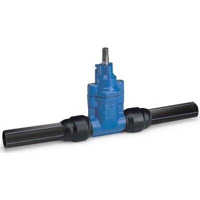 Avk 63 Mm Stikledningventil, Duktiljern, Med Pe-Ben, Pn16 Avk 63 Mm Stikledningventil, Duktiljern, Med Pe-Ben, Pn16