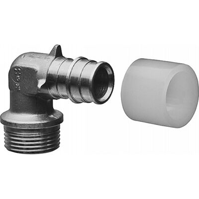 Uponor Q&e; Vinkel M/nippel Nkb Dr 22-G3/4"Mt Uponor Q&e; Vinkel M/nippel Nkb Dr 22-G3/4"Mt